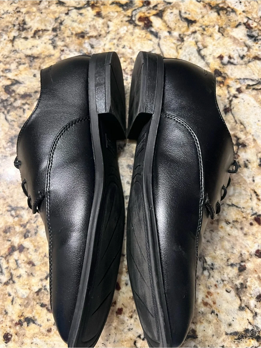 Sonoma Black Boy’s Lace-Up Derby Dress Shoes size 7M